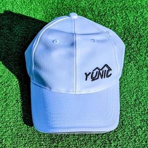 Yunic Funny/Humor Brim White Golf Sports Adjustable One-Size Hat/Cap New
